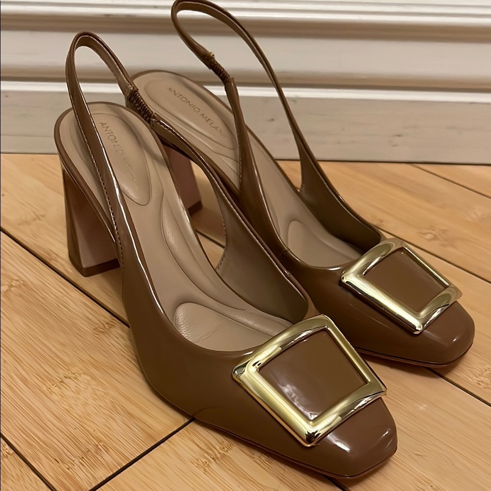 Antonio Melani Brown heels